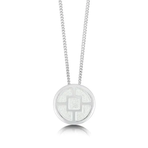 Mine Howe Dress Pendant in Crystal Enamel