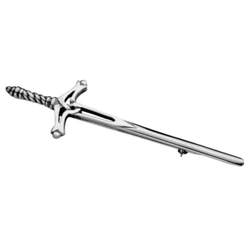 Celtic Kilt Pin in Sterling Silver