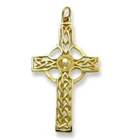 9ct Gold Celtic Cross - St Mirren 