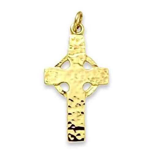 St Patrick 9ct Gold Celtic Cross
