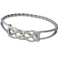 Silver Celtic Bangle - Eyenort
