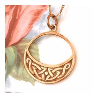 9ct Gold Celtic Necklace - Lasgaich