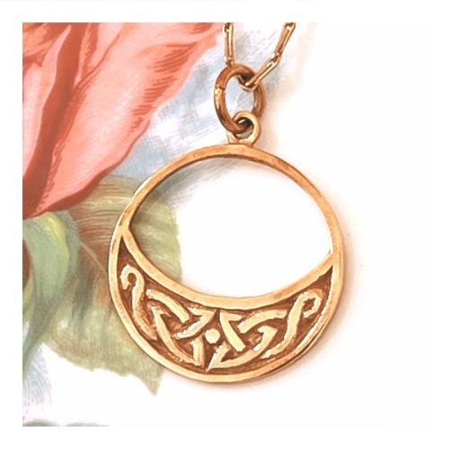 9ct Gold Celtic Necklace - Lasgaich