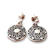 Sterling Silver Celtic Earrings - Gualan