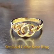 Isles Celtic Gold Ring - Scotland