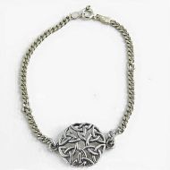 Trinity Knot Silver Celtic Bracelet- Lingeigh 