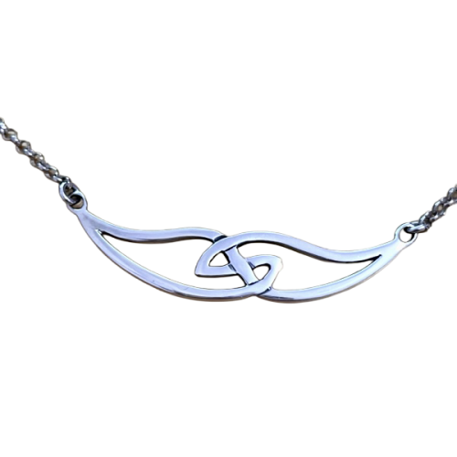 Ruabhal Celtic Necklace - Silver