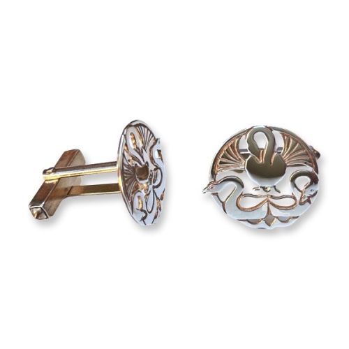 The Three Nornes Silver Cufflinks