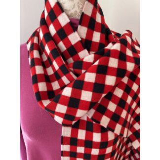 Glengarry Check Wool Scarf