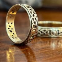 Iona 9ct Gold Wedding Band