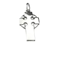 Scottish Silver Cross Pendant with Chain - Kilmartin