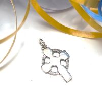 Iona Silver Celtic Cross
