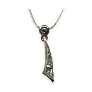 Silver Celtic Armoury Pendant - Shetland Jewellery