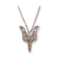Silver Celtic Angel Necklace by Mithril Jewellery